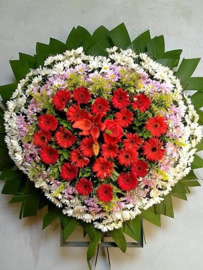 Coroa de Flores Coração 2